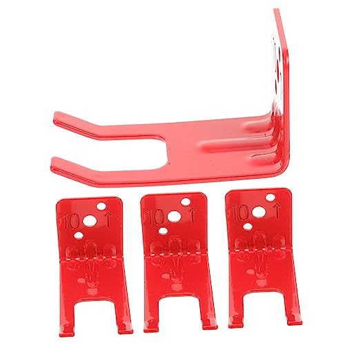 Milisten 4piezas Soportes Para Extintor De Incendios Con Soporte De Pared y Accesorios Hogar Oficina Con Gancho Para Colgar Extintor