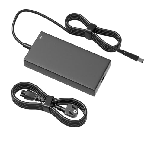 Chargeur Dell Thunderbolt Dock WD19 WD15 180W secteur pour station d'accueil