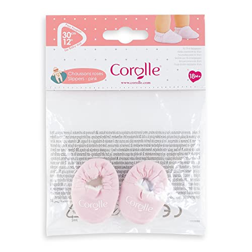 Corolle Chaussons Roses pour Poupon 30cm dès 9000110920 - vue 3