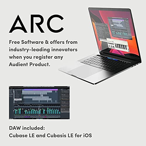 Audient Id4 Mkii Usb-C Audio Interface With Over-Ear Stereo Headphones And Xlr Mic Cable #TOP7