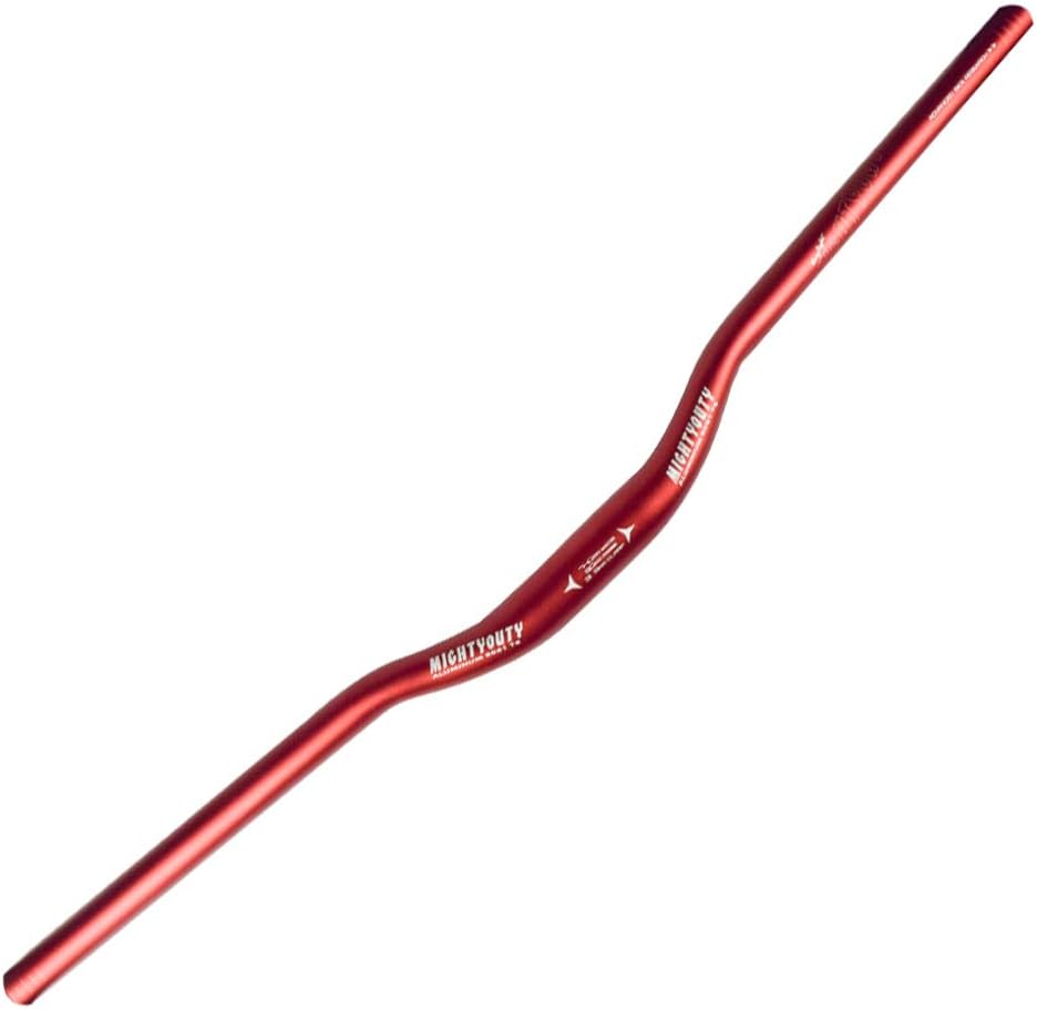 MIGHTYDUTY Mountain Bike Handlebar 31.8 * 740/760MM MTB Handlebar Lightweight Aluminum Alloy Bicycle Bars Long Wide Handlebars for MTB Downhill Cycling Racing