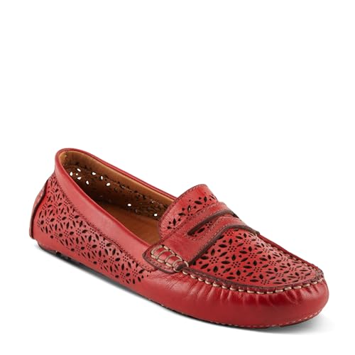 Image of Spring Step Crain Women's Laser-Cut Out Moccasin with Removable Insole