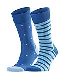 passagens paris promoção Anzugsocken mit Punkte und Streifen aus angenehm weicher Baumwolle im Mehrfachpack; verstärkt, hochwertig, gemustert und für jede Schuhe geeignet; Baumwollsocken von FALKE in den Größen 39-50