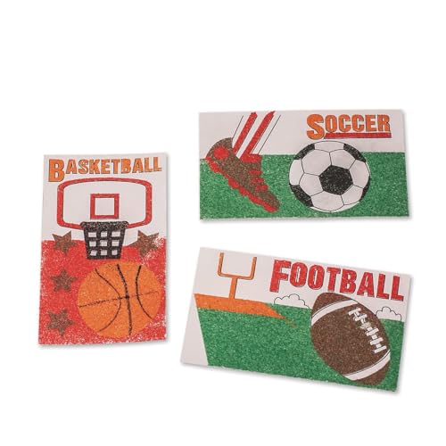 Sports Sand Art Boards Craft Kit image 3