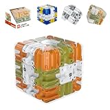 【Secure Lock for Stress-Free Play】A transparent locking lid keeps the ball safely inside the 3D Rolling Ball Maze Cube, even during intense maneuvers. You can focus on solving the Large Labyrinth 3D Puzzle Maze Cube without worrying about losing parts, ensuring enjoyable, hassle-free sessions.​