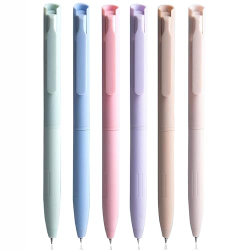 Bolígrafos de Gel Multicolor Retráctiles 6 Pzs 0.5mm miniatura 1