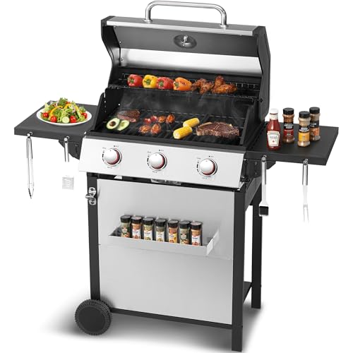 IdeaMaxx 3 Burner Propane Grill