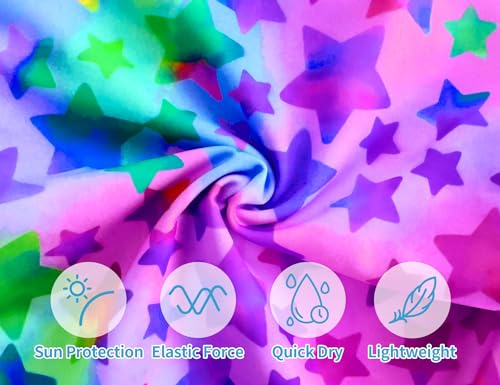 Image of TENVDA Girls Swimsuit Summer Beach Sport Halter Bathing Suits One Piece Swimwear for 2-12 Years Old Kids