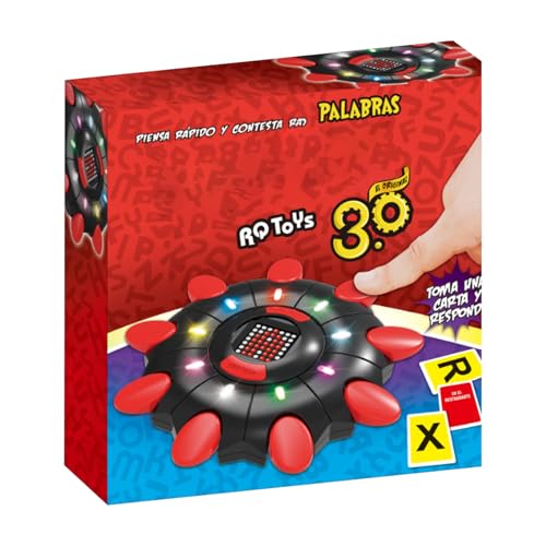 Juego de mesa de cráneo, Family Face Off Game - Juguete de aprendizaje de alfabeto interactivo - Juicio de tarjetas giratorias interactivas Juguete educativo de aprendizaje Alphabet para picnic