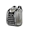 Amtang Kattenrugzak ademende huisdier reistas met transparant venster, draagbare outdoor reismand voor katten hond…