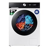 Samsung Lavatrice BESPOKE AI WW90DB7U94GE/U3 Libera installazione, 9 Kg, Wifi, Ecodosatore, Super Speed, AI Wash, Corpo: Bianco, Oblò: Nero, 60l x 85h x 60p cm