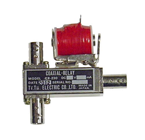 New Tohtsu CX-230 SPDT with 3 x BNC RF Connectors Coaxial Relay 12