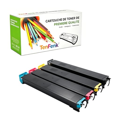 Image of TenFenk Compatible Toner Cartridge Replacement for Sharp MX61NT MX-61NT for Use with Sharp MX-2630N MX-3050N MX-3060N MX-3550N MX-4050N MX-4060N MX-5050N MX-6050N Printer,4-Pack,4P