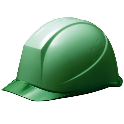 ミドリ安全 ヘルメット クリアバイザー SC11PCL RA KPなし グリーン/グリーン