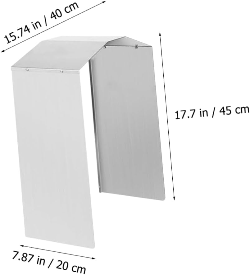 GARVALON Aluminum Weatherproof Charging Station Cover for Wall-Mounted Electric Chargers Outdoor Socket Protector Compatible Most Charging Stations