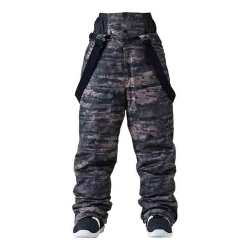 Pantalon de neige chaud homme imperméable respirant pour ski