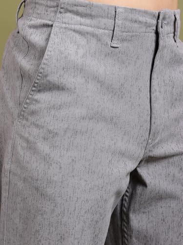 Image of Highlander Men's Ankle-Length Straight Fit Trousers | Modern Style & Comfort | Perfect for Casual & Formal Wear | Trouser for Men | Men Trousers | Trousers for Man | Pants for Man