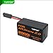 TURPOW 2 Pack Replacement for Parrot Ar.Drone 2.0 Battery 11.1V Compatible with Power Edition Helicopter Lithium-Polymer Battery