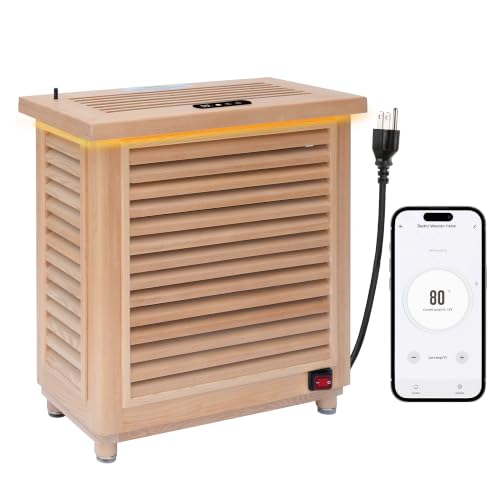 Far-Infrared Sauna Heater with Plug-in 110V 1500W for Compact DIY Sauna