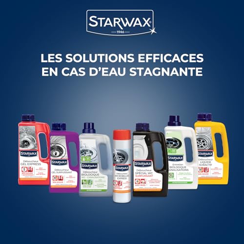 STARWAX Déboucheur biologique pour canalisations 1L – vue 5