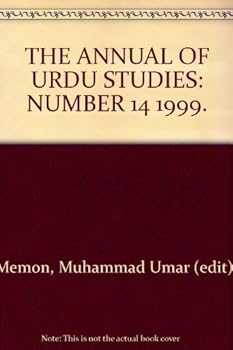 Paperback The Annual of Urdu Studies (Number 14) Book