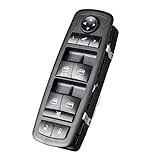 SOAESCN 2014-2018 Jeep Grand Cherokee Master Power Window Switch Driver Side w/Power Folding Mirror, Grand Cherokee Front Left Door Lock Window Switch Control 68184803AC,68184803AA,68184803AB,1S14274