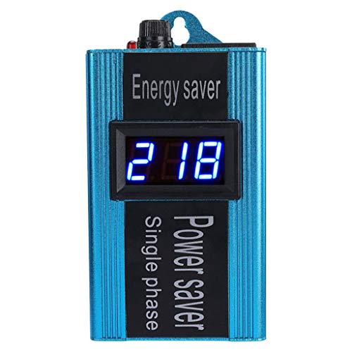 Generic Power Saver Electricity Saving Box, 100KW Electricity Power Saver Energy Saving Device Electric Energy Power Saving Device - Blue