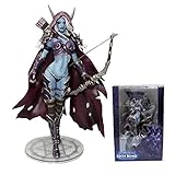 World of Warcraft Actionfigur Sylvanas Windrunner 7inch PVC Anime Spiel Charakter Modell Statue Figur Spielzeug Sammlerstücke Geschenke,Sylvanas Windrunner
