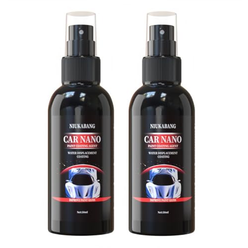 2 PCS Car Nano Repairing Spray, Fast Repair Scratches Repairing Polish Spray for Auto Detailing Glasscoat Car Polish