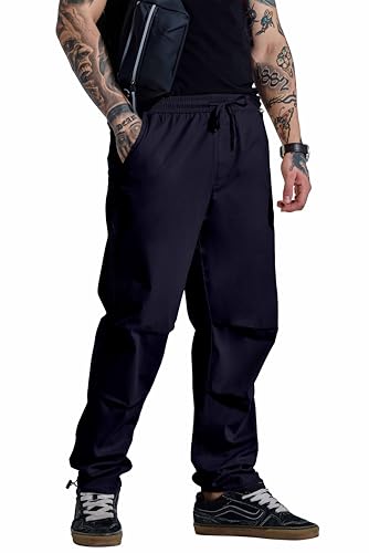 Image of FTX Men Solid Cotton Regular Fit Multicolor Track Pant