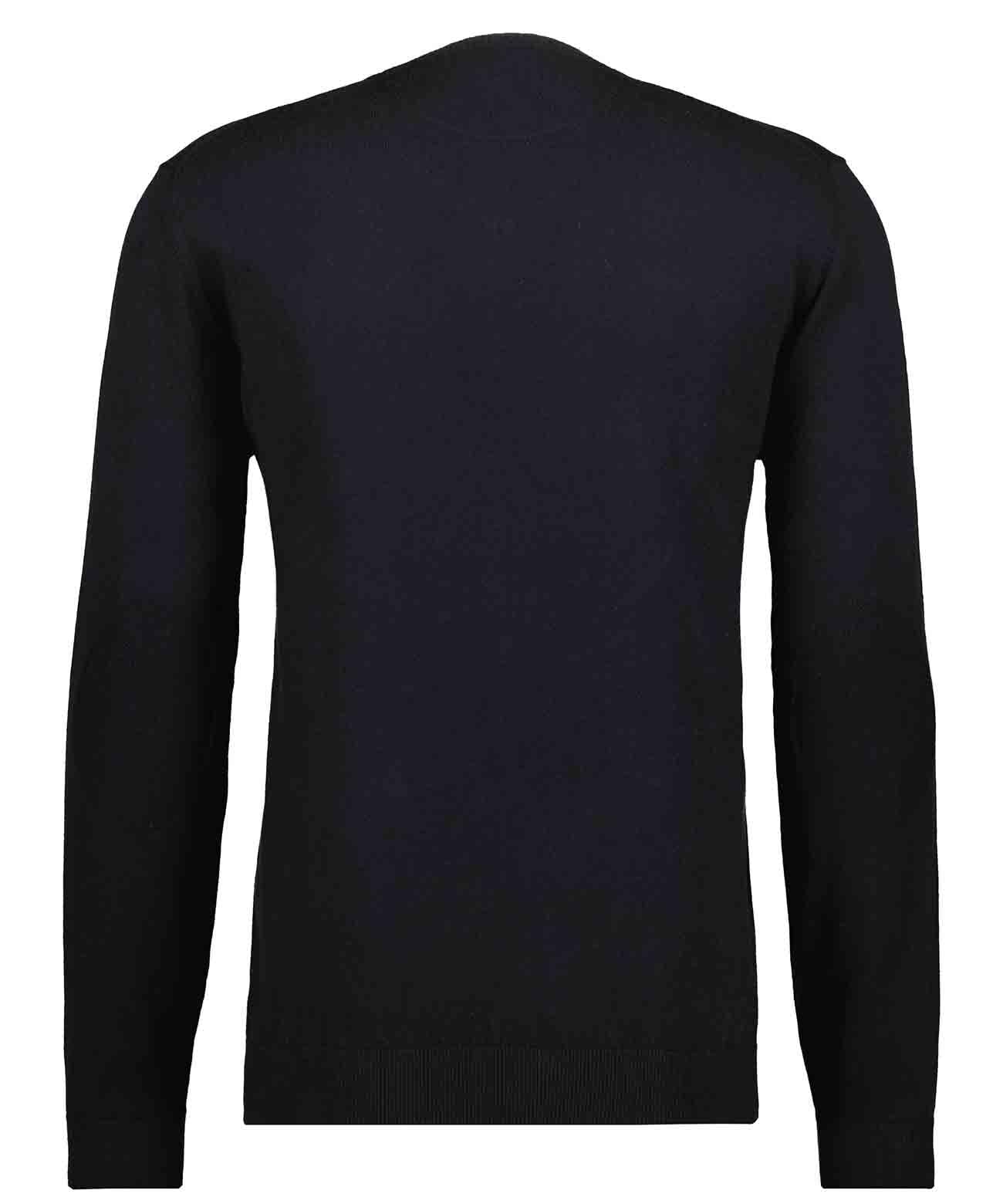 RAGMAN Herren Strickpullover mit V-Ausschnitt, Baumwolle/Kaschmir