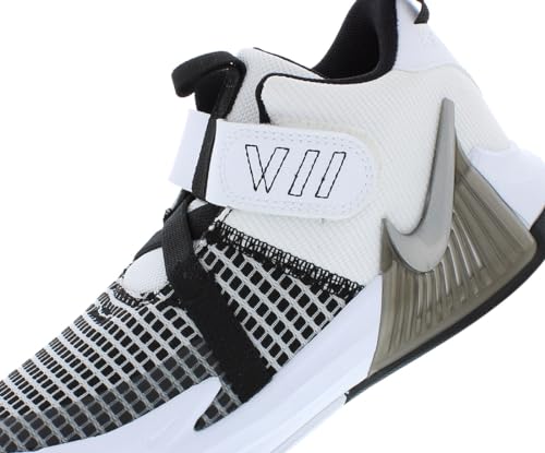 NIKE Lebron Witness 7 Little Kids' Shoes Pre School DQ8647-100 (White/), Size 2 - image 3