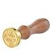 Outop Vintage Retro Wooden Alphabet Letter Initial Wax Classic Sealing Wax Seal Stamp (S)