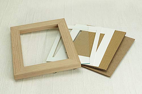 Amazon.co.jp: 万丈 VANJOH フォトフレーム 木製フレーム オーク
