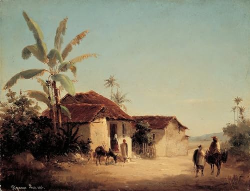 Tableaux Graffiti Art Mural décoration interieur affiche poster paysage Pissarro 60x90