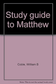 Paperback Study guide to Matthew Book