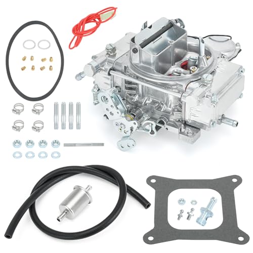 Carburetor Fit for Holley Quick Fuel 600 CFM 4 Barrel 4150 Electric Choke Vacuum Secondaries Compatible with Chrysler Dodge Ford GM Lincoln Mercury Olds Plymouth Replace#BR-67270