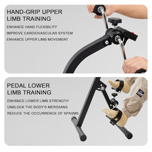 Pedal ejercitador para rehabilitación de brazos y piernas miniatura 4
