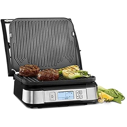 Cuisinart GR-6S Rauchfreier Kontaktgrill-Bundle mit 1 Jahr verlängertem Schutzplan – Bild 6