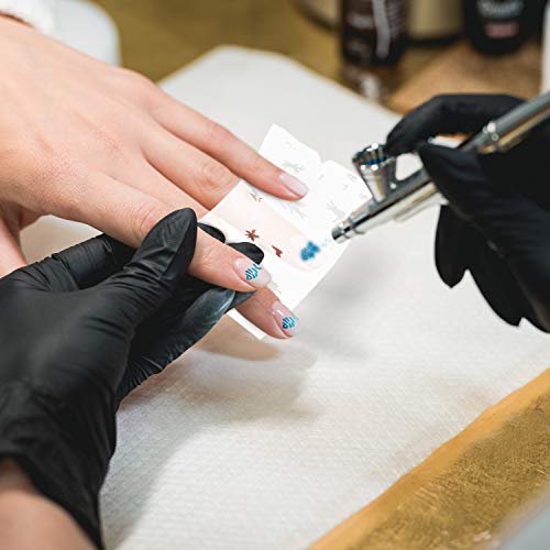 Custom Body Art Airbrush Nail Stencils - Design Series Set # 9 Includes 20 Individual Nail Templates With 15 Designs Each For A Total Of 300 Designs Of Series #9 #TOP5