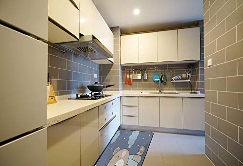 Tapis de cuisine super confortable antidérapant imperméable