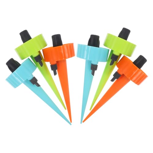 TOYANDONA 6piezas Dispositivo De Riego Automático Control De Válvula Flujo De Agua para Macetas De Interior y Exterior Incluye Unidades De Globos De Riego para Plantas