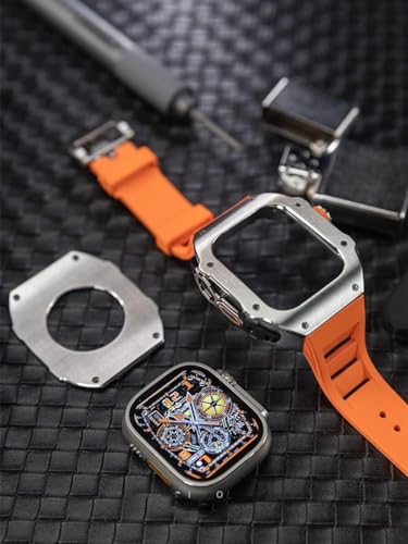 Kit mod Apple Watch Ultra antichoc protégeant l'écran 49 mm des rayures - 2