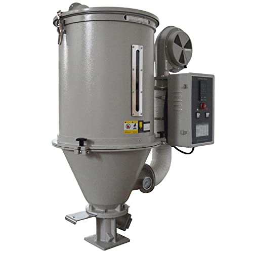 HQHAOTWU 50kg Hopper Type Plastic Dryer, 220V Plastic Drying Machine Injection 4.5kw Plastic Dryer Machine