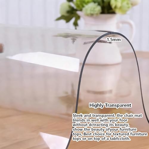 Housse de protection haut de gamme pour table de bureau et salle à manger - 8