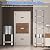 15.5ft Telescopic Ladder - Stainless Steel Telescopic Ladder - 330 lbs Weight Capacity - with Safety Lock - Easy Storage - for Home, RV (15.5ft Straight Ladder)