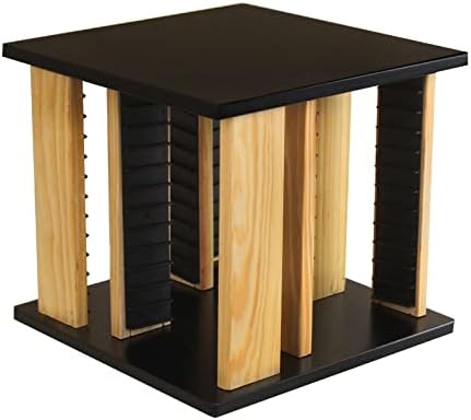 Solid Wood Cd Rack Disc Rack Disc Rack Game Disc Storage Box Large Capacity Cd Box Storage Box,