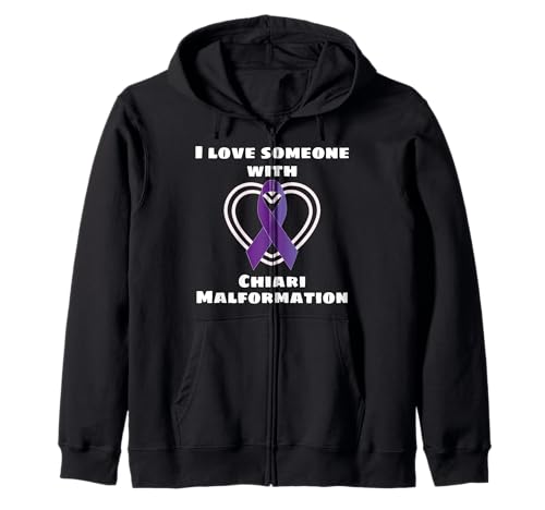 Chiari Awareness I Love Someone With Chiari Malformation Sudadera con Capucha