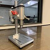 Mini Benchtop Bohrmaschine für Heimwerker und Uhrmacherei, Präzisionsuhrbankbohrmaschine mit...
