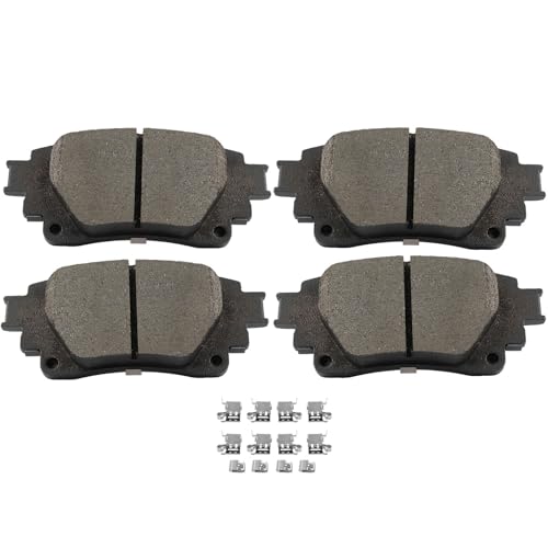 Image of SCITOO D2183-9427 Disc Brake Pads Sets Rear Ceramic Brake Pads w /Hardware